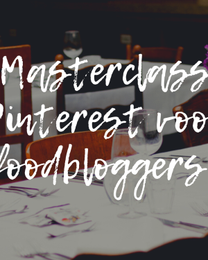 masterclass pinterest voor foodbloggers